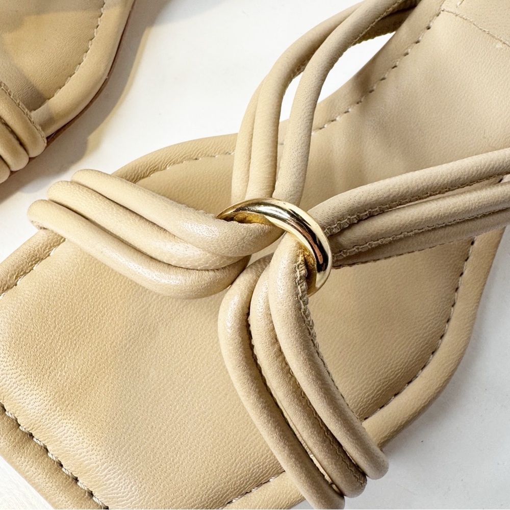 Anine Bing |‎ Suki Sandals in Sand Sz. 39 - Picture 5 of 12